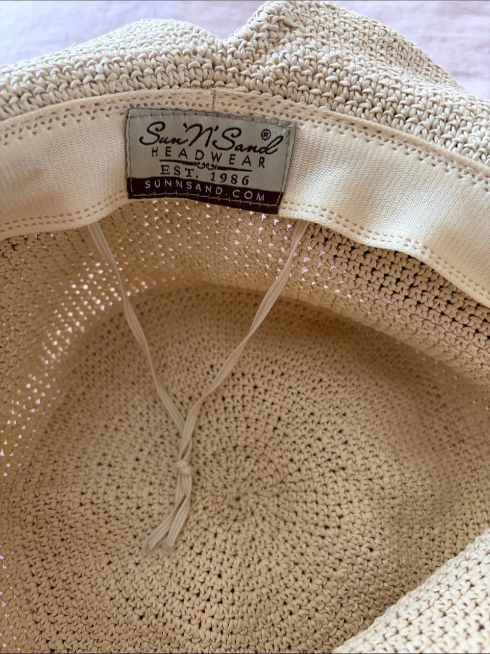 Women’s Straw Sun Hat - Beige